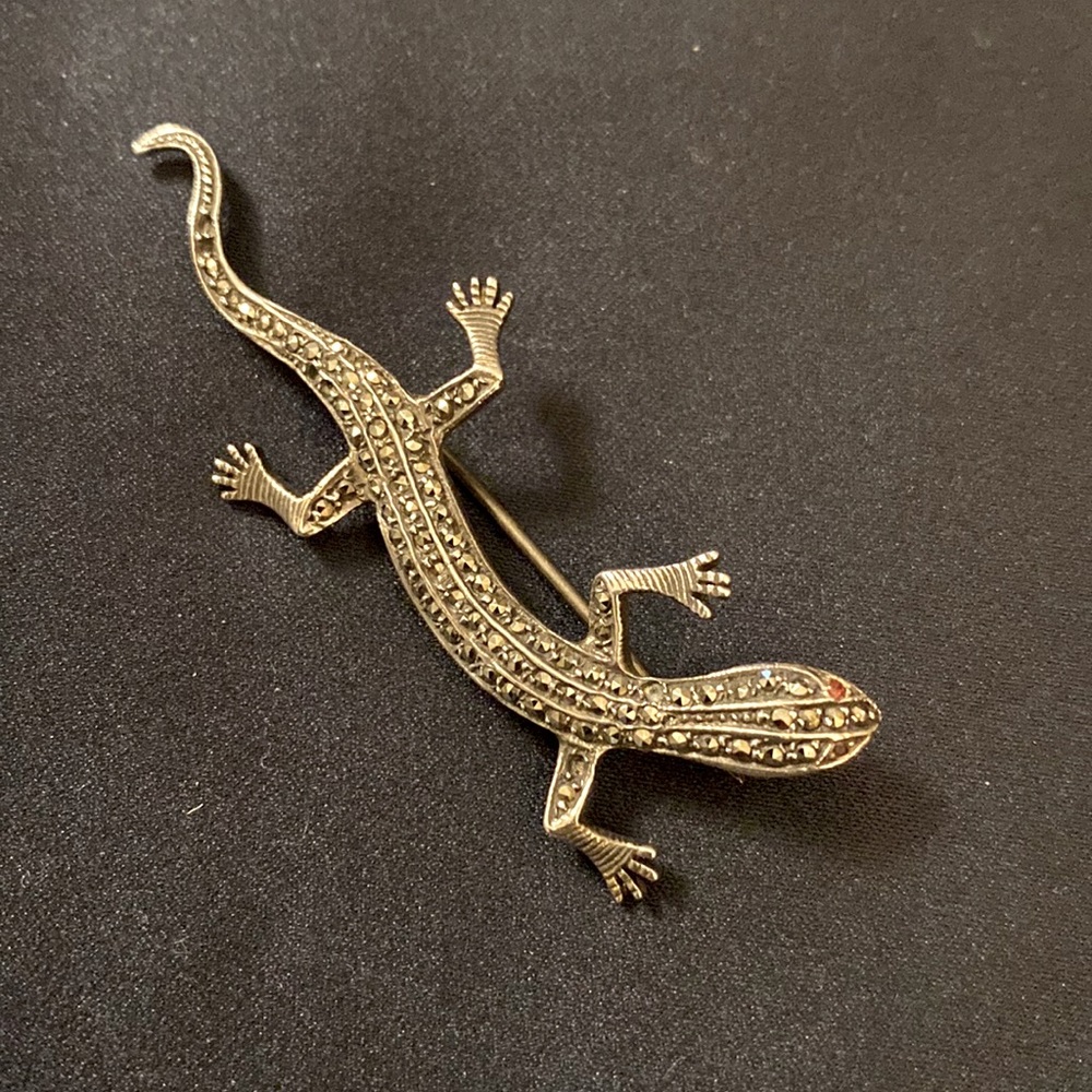 Marcasite lizard
